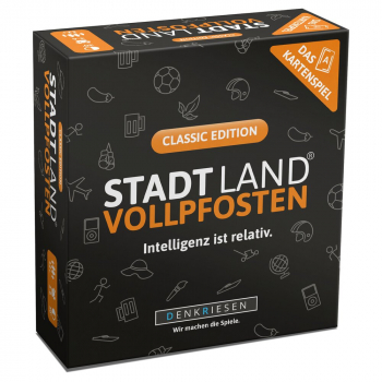 STADT LAND VOLLPFOSTEN® - Das Kartenspiel – CLASSIC EDITION