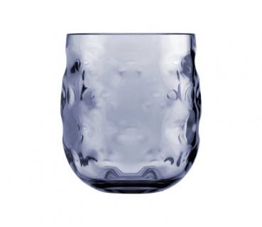 Kunststoff Wasserglas - blau 6 Stück