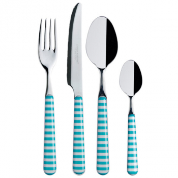 Aqua- Besteck, 24tlg. Set