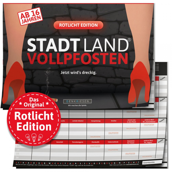 STADT LAND VOLLPFOSTEN® - ROTLICHT EDITION