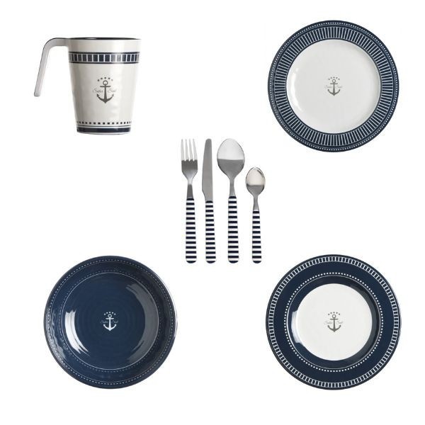 Sailor Soul 24-teilige Geschirrset+ Besteck