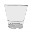Glasklar Wasserglas stapelbar