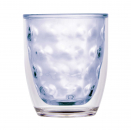Isolierkunststoffglas Serie Moon Blau, 6 Stück