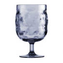 Kunststoff Weinglas - Blau