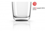 Wasserglas klein, schwarz